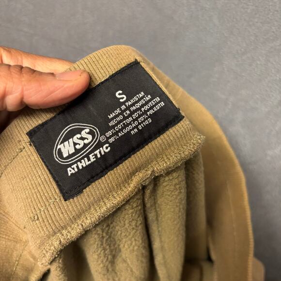 WSS American Pride Flag Joggers Sweatpants Military FLAWED Mens Small Comfy Cozy - Picture 5 of 15